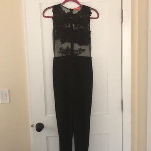 Detailed Mesh Jumpsuit